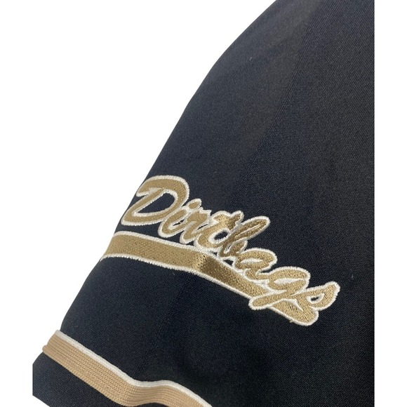 COLOSSEUM LONG BEACH DIRTBAGS‎ BUTTON UP BASEBALL JERSEY XXL Vintage Made Korea - Picture 7 of 12